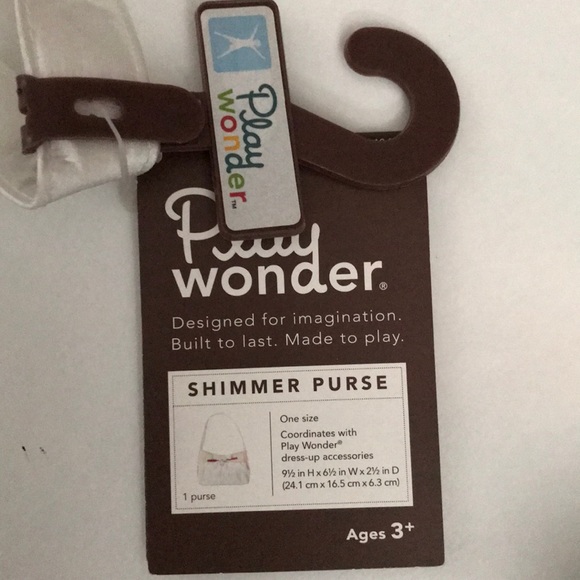 👛🌸PLAY WONDER Flower Wand & Satin Purse NWT - Picture 7 of 9